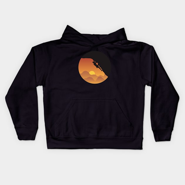 Climb Kids Hoodie by ziiziilah